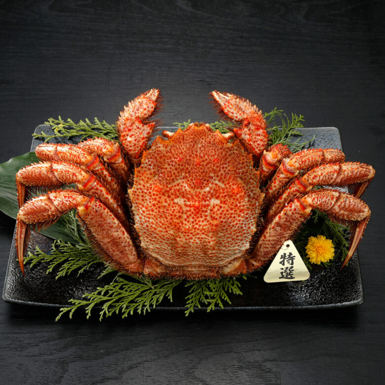 雄武毛ガニ極単品2026.12月（富洋HP）